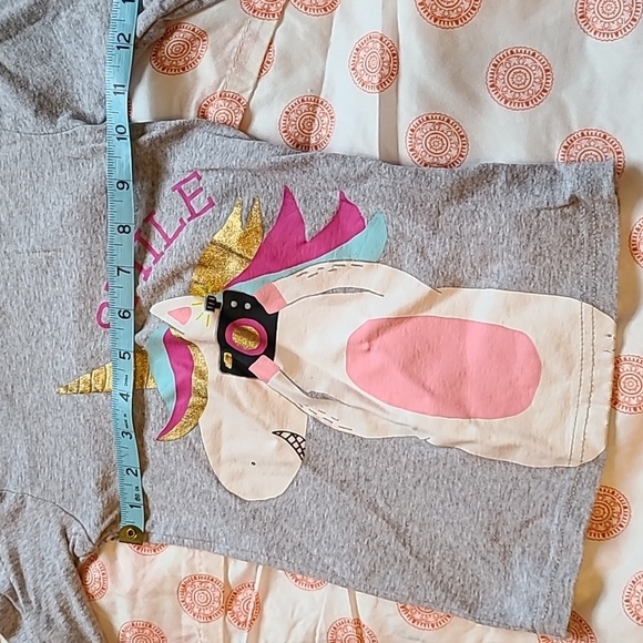 Simple Joy's by Carter girls size 6 unicorn long sleeve t-shirt - Picture 7 of 12